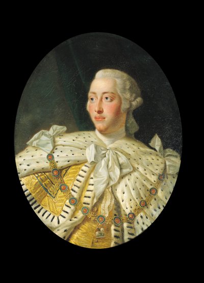 Portrait of King George III, after 1760 by Allan Ramsay